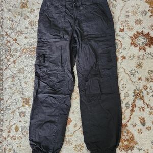 American Eagle Outfitters Dark Gray Cargo Pants
